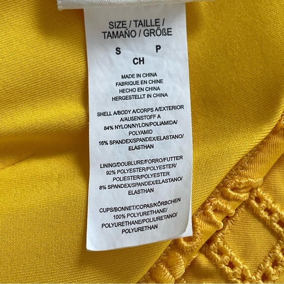 Kate Spade New York Embroidered Halter Plunge One Piece Swimsuit vacation beach - Picture 13 of 14